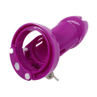 Losing control becomes a thrilling delight with this plastic dick cage. Fighting urges turns waking moments into pleasure as it channels rage into a unique discipline.
