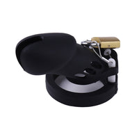 Decide to take control with our Silicone Black Chastity Cage. This device works seamlessly, turning you into a willing prisoner of pleasure. Finding the perfect fit is possible with adjustable rings.