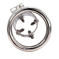 Unleash serious control with our Guillotine cage stainless steel device. Its spike cock screws can be remotely adjusted to deliver a shocking experience that channels your rage into thrilling play. This isn't just chastity it's a shockingly intense journey.
