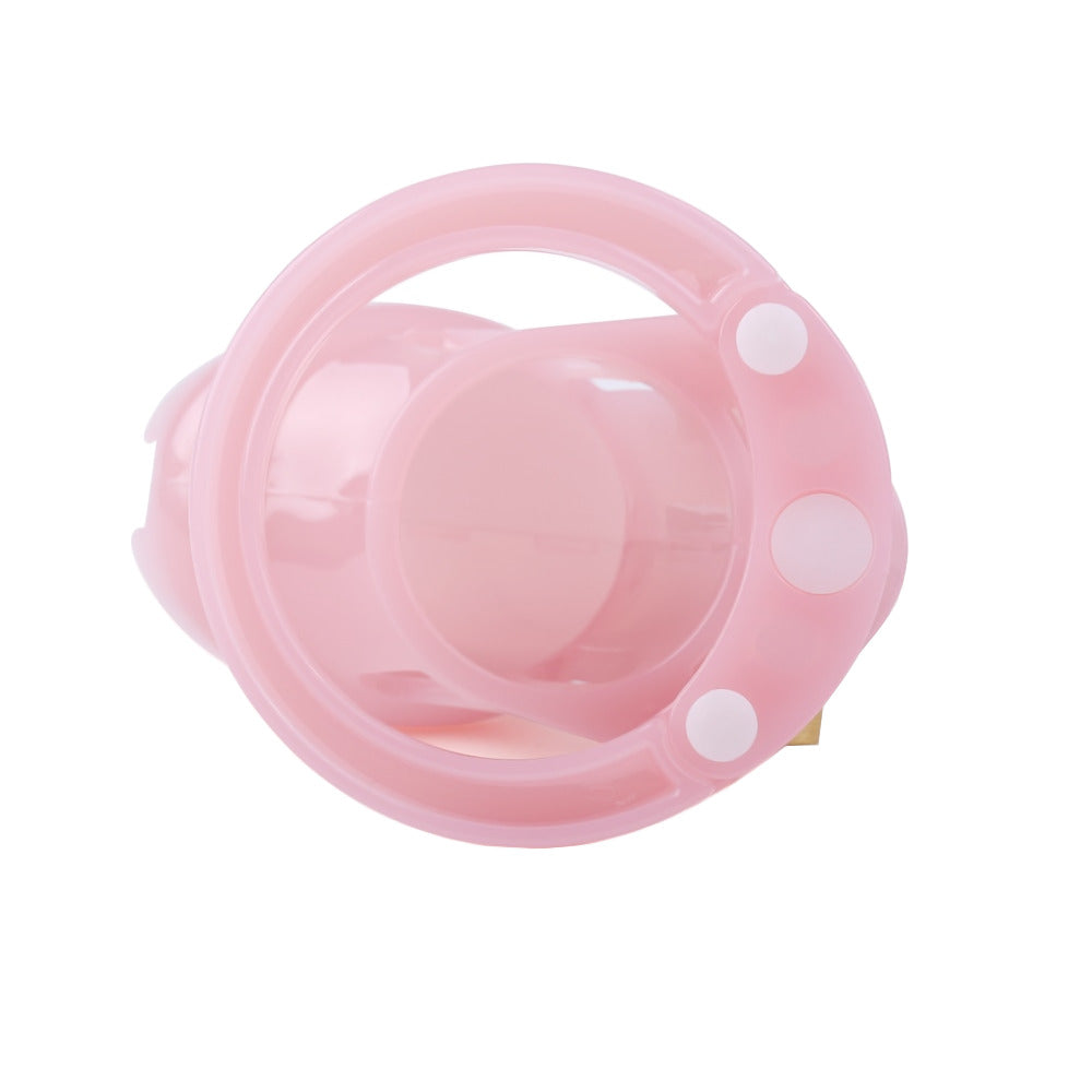 The pink cage embraces extreme submission, blending feminization with kink aesthetics for the ultimate cuck. Wear it beneath lingerie for a soul-deep power dynamic, loser no more.