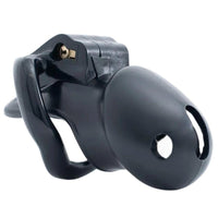 Experience ultimate control with The Little Nub a discreet 3-inch cock cage urethra device that inverts your inches internally, taming even the most turtle-like tendencies. Crafted from durable resin, it's the perfect nub for commitment.