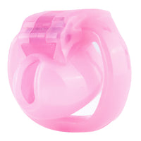 Discover the ultimate in small chastity with our resin device, ensuring a snug fit even when sitting. Pee discreetly through a well-placed hole, keeping shrink in check for peace of mind.