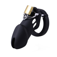 Built for large or big males, our silicone male chastity cage is restrictive yet comfortable. Featuring vents and a slot for convenience. See pics and reviews your ideal replacement awaits!