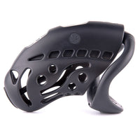 Experience ultimate control with this enclosed silicone device. Crafted with precise dimensions for a comfortable fit, it features a secure base and a silicone tube for added restraint. Rediscover passion and reignite your connection.