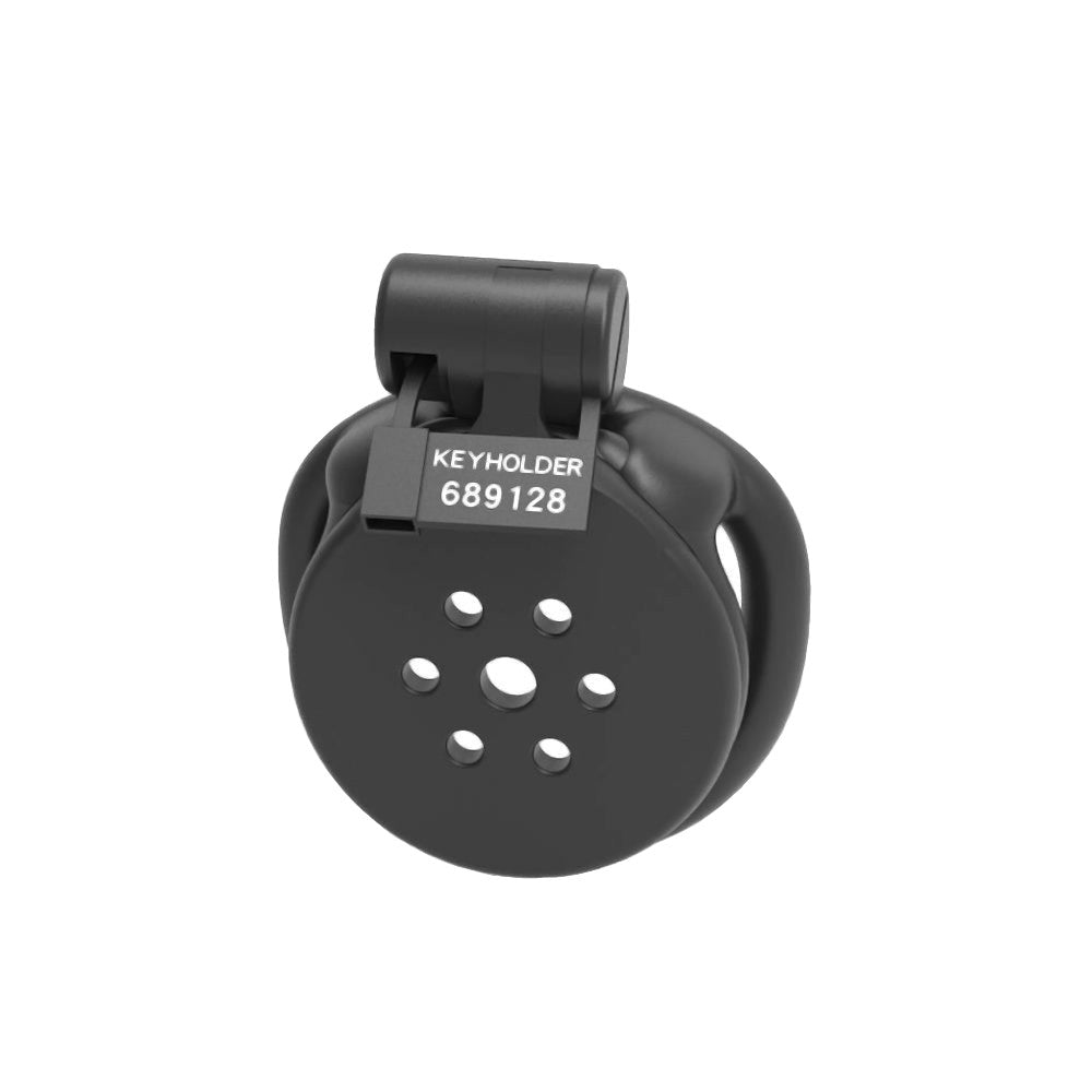 Discover ultimate discretion and comfort with our thick, wide metal inverted cage. Featuring a nub divider to prevent turtling, this innovative design ensures unparalleled security and satisfaction.