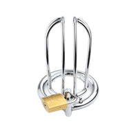 Discover a new perspective in dating with our sleek, stainless steel cock cage. Enhance your profile whether on Tinder or within your group by embracing adventurous intimacy. Perfect for beginners, this device brings excitement to you and your partner.