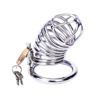 Experience ultimate control and humiliation with our small cage designed for the slave male. Perfect for femboys who enjoy sph, this device teases and humiliates, unlocking new levels of submission.