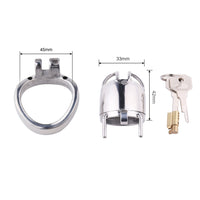 Embrace hardcore keyholding with our stainless cage, designed for ultimate control. This durable steel cage enforces the contract's terms, ensuring punishment is enforced, and submission is absolute.