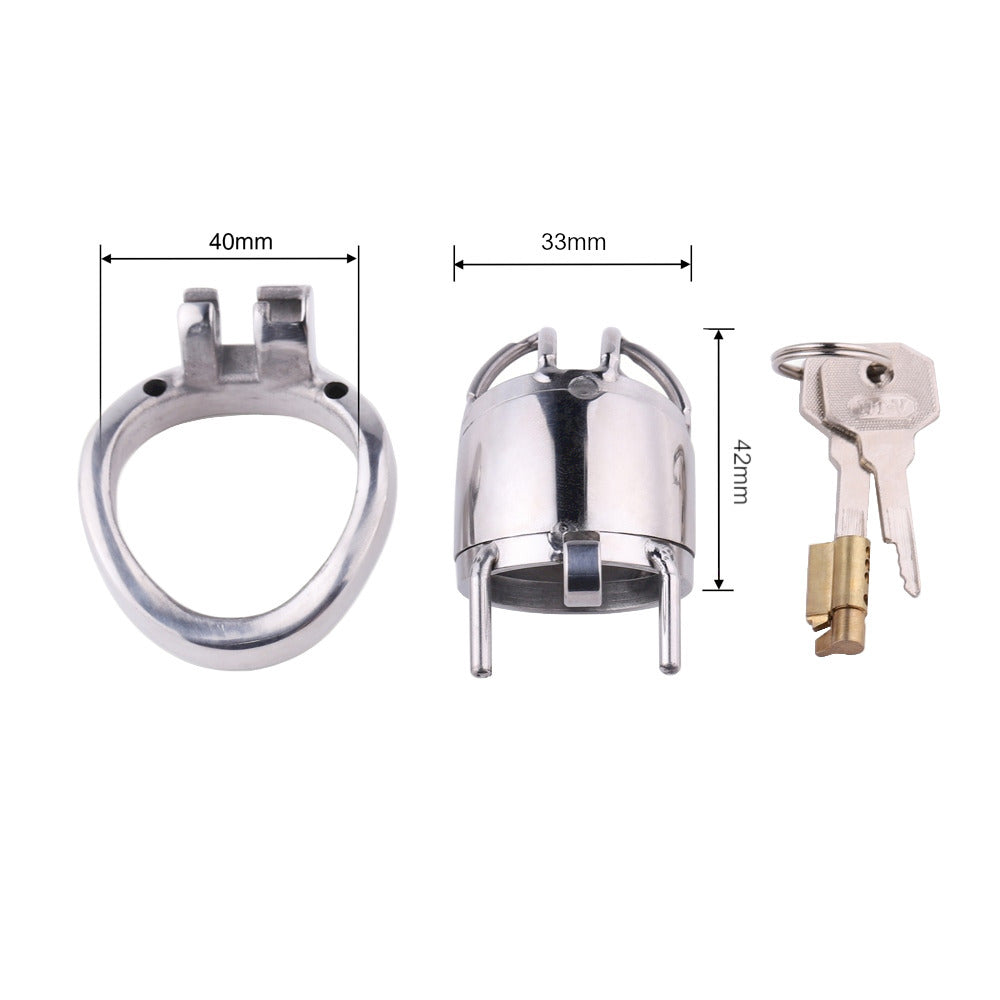 The cold steel cock cage, crafted from stainless male steel, is a half enemy, encouraging self-control to prevent fail attempts. This quote-worthy tool redefines chastity as a journey.