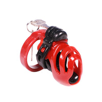 Experience deep levels of worship with this fancy inverted penis cage. Crafted from high-quality resin, it keeps you dripping with anticipation. Every move slaps you with restraint, making you drip with desire.