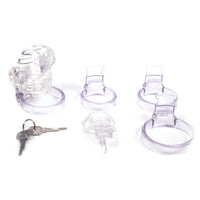 Experience the perfect addition to your fetish, cosplay, crossdressing, or roleplay sessions with our fancy Resin Cock cage Inverted. This high-quality device offers comfort and restraint, enhancing your desires in the most elegant way.