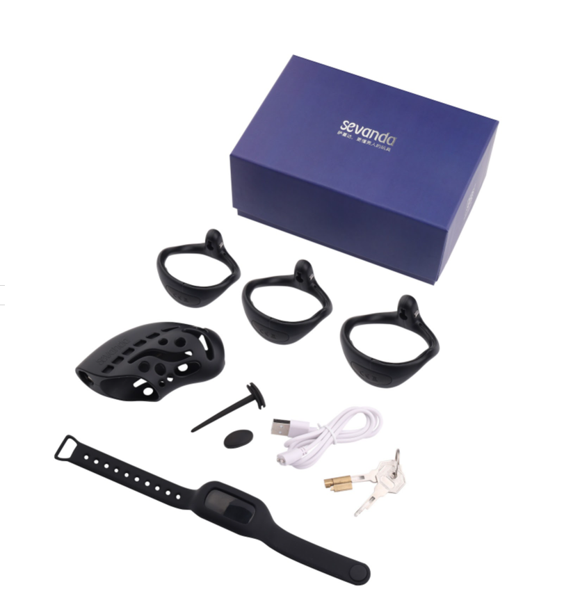 Experience the ultimate in Chastity with this long, large male device designed to fit any size and length. With precise dimensions for a smaller, snug fit, it transforms your anatomy into an 'inny' for unparalleled comfort and security.