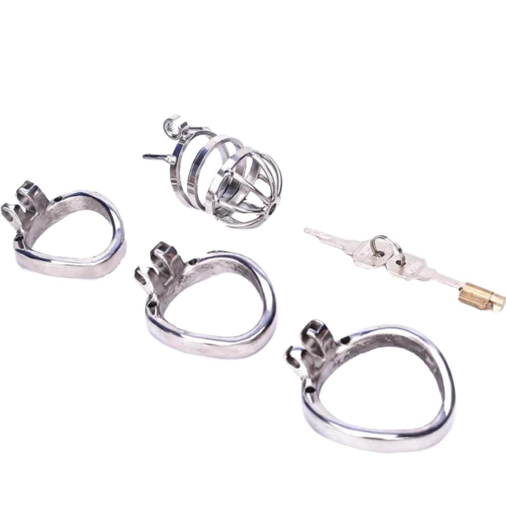 Indulge in ultimate control with our curved dick cage sound. This male chastity device features adjustable rings and a catheter male insert for heightened sensations. The cuff securely slips on, keeping your ball snug and ensuring no unwanted slips. Experience comfort and restraint like never before.