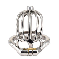 Discover the amazing world of chastity with this steel male chastity device. Its regular birdcage design enhances virgin fantasies, maintains a healthy lifestyle, and discreetly remains under clothing.