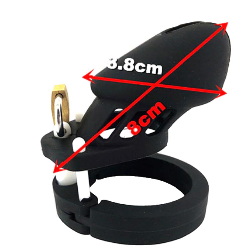 Experience unparalleled comfort with our welded abstinence belt, designed for every size. Its adjustable straps ensure it slides on smoothly without irritating your skin. Crafted for larger coverage and a secure fit, it offers both control and comfort.