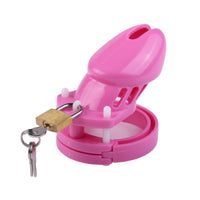 Unlock the ultimate challenge of control with our Pink Blushing Bride Cock cage a locking device that transforms your metal penis into a symbol of submission, solving the biggest problems of temptation. Embrace this cursed yet tantalizing triple-threat to elevate your experience.