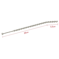 Experience unparalleled pleasure with this high-quality product! Crafted from surgical-grade stainless steel materials, this beaded device ensures safe and durable use. Expand your collection of intimate products today!
