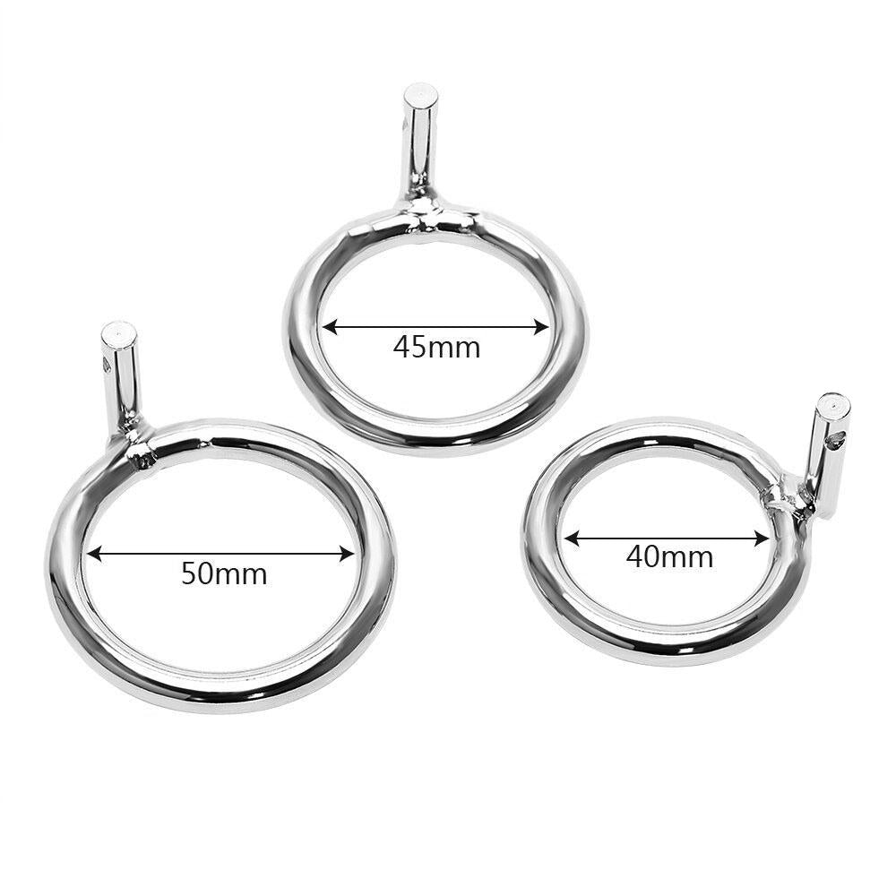 Effortlessly fitting different anatomies, this comfortable kit is perfect for overnight wear. Adjustable cock rings ensure its worn securely for extended use, while the timer adds thrilling control.