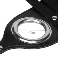 Unlock much deeper submission with this permanent leather penis cage steel chastity belt. Designed for men, it enforces control and aligns with BDSM dynamics securely and comfortably.