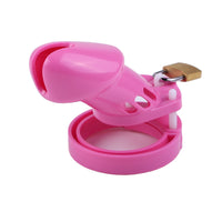 Experience ultimate control with The Pink Blushing Bride cock cage the smallest, fully enclosed plastic cage that makes touch impossible. Extremely comfortable, it keeps you aroused yet in sweet frustration, transforming weird desires into thrilling experiences.