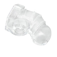 Immerse yourself in the realm of chastity with the Iron Maiden Plastic cage. Enhance your maiden chastity journey with transparent design and internal barbs on your cock. Perfect for sissy training, travel-friendly with discreet wear.