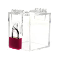 Secure your device electronic keys with our Clear Acrylic Key Safe. This sleek electro penis accessory is easy to navigate with its combination lock, making you the enemy of temptation. Visit our website for excellent service that will ignite your tinder of desire.