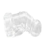 Explore the history of restraint with this penis cage plastic. It curbs erections and keeps morning wood in check, making it easier to explain the results of your unique torture.