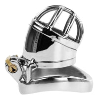 Unlock a new level of submission with our stainless steel cock cage, perfect for online keyholding. Join the hardcore community in exploring secure, hygienic, and enduring chastity experiences.