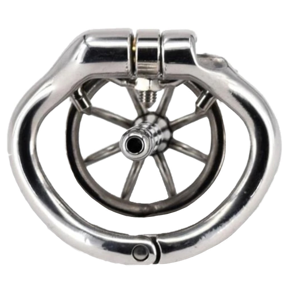 Enhance your lifestyle with this shock device, crafted as a jewelry attachment that's unremovable and perfect for uncircumcised users. A thrilling sound male upgrade awaits!