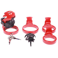 Eliminate negative temptations with our resin male chastity device. This metal penis cage keeps males comfortably locked, offering a permenant solution endorsed on many sites. Experience how much control and trust it brings to your relationship.