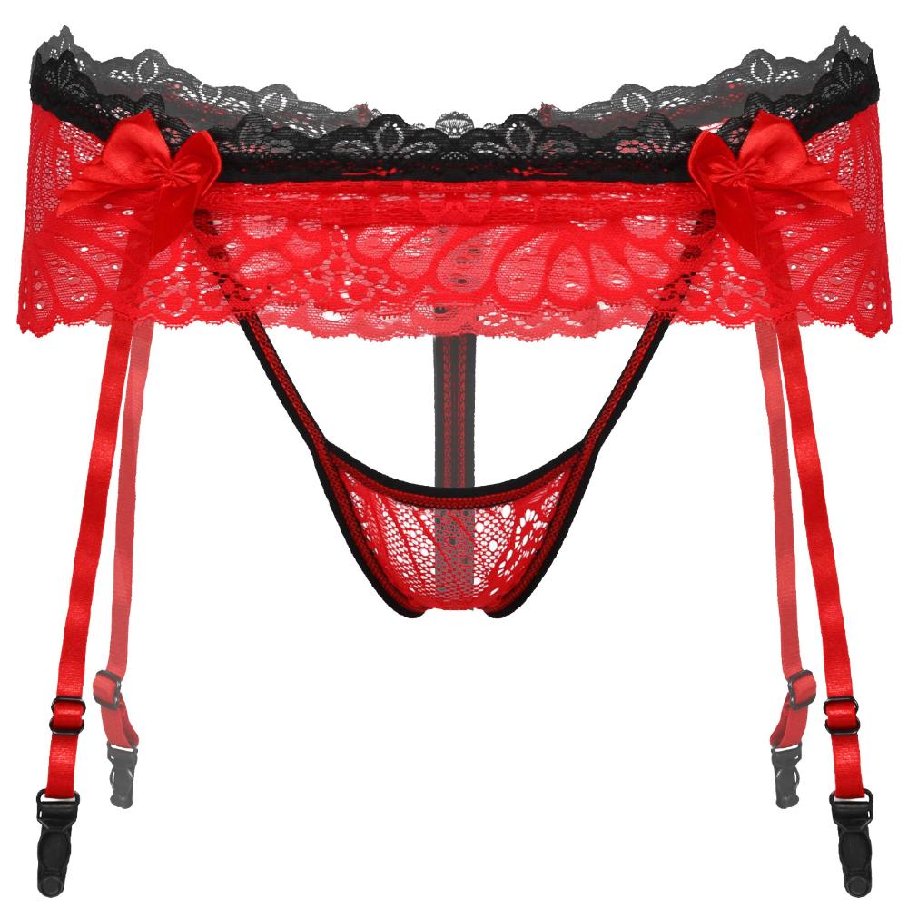 Get ready to lock in the fun with this sissy chastity set! Pair it with sexy stockings or pantyhose, and the cute pattern on that panty underwear will have mom and women smiling.