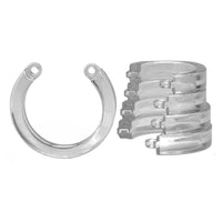 Manage erections and ensure normality with customizable rings offering a snug fit, preventing shrink or testicle atrophy. The ventilated design enhances comfort and hygiene.