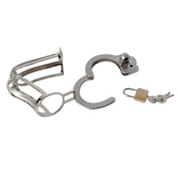 Plug into Friday night excitement with our steel cage, transforming mundane nights into thrilling submission. The caged design keeps your ass secure, while inflatable options add an edge.