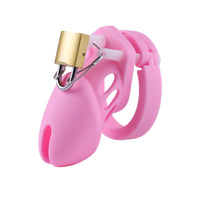 Delve into chastity with our silicone cage, blending comfort and control. Inspired by the origin of chastity devices, it offers a clear, discreet fit, unlike heavy metal counterparts. Capture possible shots of your journey, enhancing every page of your unique book.