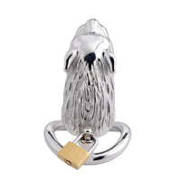 Harness your feral instincts with our penis cage steel, blending silver elegance with gold-standard strength. Padlocks secure your wild urges, fostering a submissive yet empowered lifestyle.