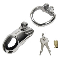 Embrace a new level of control with our cock cage steel device. Crafted from high-quality stainless chastity materials, it's designed for secure wear. Pair it with your favorite panties, bikini, panty, or bra to enhance your intimate experience.
