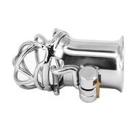 The steel dick cage transforms BDSM dynamics by locking users into a state of self-restraint. Enforcing control is permanent, offering keyholders complete control over their partner's desires.