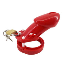 Little Red Silicone Cock Cage Restraint