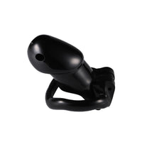 Night after night, the flat penis cage embraces your desires, as brutal waking moments remind you of your commitment. A wedding to submission, offering control over erections.