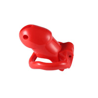 Embrace feminine allure with the flat penis cage, a pretty pink inverted device. A perfect touch for weddings or everyday wear, offering comfort and secure wearers' submission.
