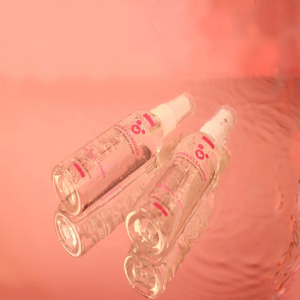Maintain your adult toys with the Love Toy Cleanser, perfect for silicone male devices and steel cages. Prevent itching from unclean toys experiment with the tiniest amount for freshness after every use, even after diaper play sessions.