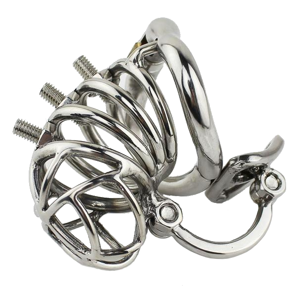 Discover the ultimate in submissive control with our narrow, stainless steel kit designed to push your limits. This comfy device features spiked screws for added intensity, aligning pleasure with pain. Crafted without rubber, it ensures durability and hygiene. Buy now for discreet shipping and elevate your BDSM journey.