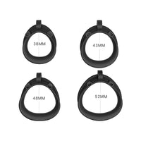 Discover ultimate control with our chrome metal cage. Featuring a cobra-inspired design and chainmail texture, its shaved-smooth interior makes it easy to wear.