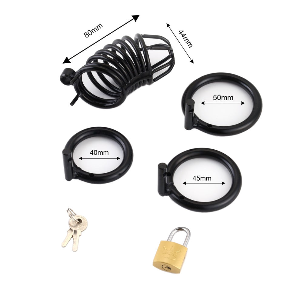 Experience the ultimate pleasure and control with our riveted, invisible chastity cage. Crafted for comfort, its breathable design ensures discreet wear all day, enhancing your intimate moments.