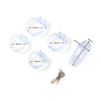 Experience ultimate control with our resin device designed specifically for the short male. This durable cage keeps even the most ambitious growers securely in place. With a Houdini-like locking mechanism, escape is near impossible. In any case, you'll be minus distractions and close to peace of mind.