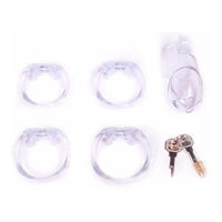 Immerse in intrigue, this clear resin cage isn't just a big device but a key to deeper bonds. No kidding, its discreet design turns discomfort into comfort, taming impatience an enemy to your journey.
