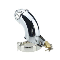 Secure your desires with a steel penis featuring a tube design that ensures straight alignment. This durable accessory fits snugly without being loose, using a wide divider for added comfort and control.