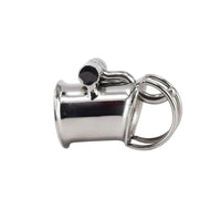 Embrace control with our Prince Albert penis urethra. This jewelry securely locks your shaft, inserting a rod into urethra. Remove only when desired. The safest way to fulfill fantasies; arrives in discreet box.