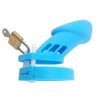 Experience ultimate control with the Sevanda Little Boy Blue cage a rigid, permanent device that's the perfect guide to tease and denial. Embrace comfort and security in style.