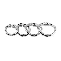 Transform your chastity play with our penis cage metal rings. With versatile sizes, they solve the little discomforts males face. A perfect pain-free alternative to electric chastity devices!